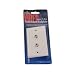 Leviton C2456-W Dual CATV Jacks Wall plate, Color White