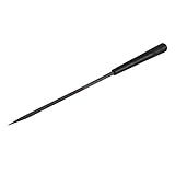 uxcell　ニードルヤスリ　ニードルファイル　グラス　ストーン　メタル　ダイヤモンドコート　カービング　ブラック　140 x 3mm