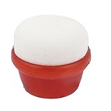 uxcell　水タップフィルタ　蛇口フィルター　キッチン用　ホワイト　クリアレッド　PP　14mm