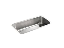 Hot Sale KOHLER K-3183-NA Undertone Extra-Large Undercounter Kitchen Sink