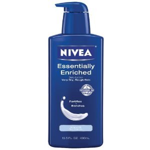 Nivea Body Daily Lotion, Essentially Enriched for Very Dry, Rough Skin, 13.5 fl oz (400 ml) (Pack of 3)