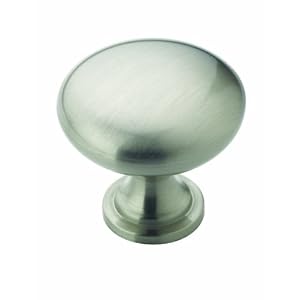 Amerock TEN53005-G10 Knob, Satin Nickel, 1-1 4-Inch, 10-Pack by 