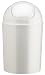 Kitchen & Housewares : Umbra Grand Contemporary Covered Bin, 36 Litres- Metallic White