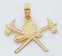 Fire Department Charm - D1237