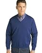 Tall Men's St. Croix Classic Merino Wool V-Neck Sweater