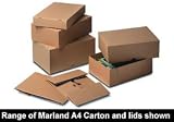 Flexocare Mailing Carton A4 and Lid Self-assembly W305xD215xH150mm Ref 97383022 [Pack 20]
