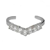 Sterling Silver Adjustable Toe Ring