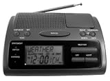 AM/FM Alarm Clock Radio With Weather/All Hazard Alerts