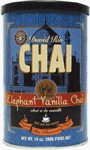 David Rio Elephant Vanilla Chai Mix - 14 oz. Canister
