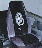 Allison 65-2741GRY Gray Dragon Universal Bucket Seat Cover - Pack of 1