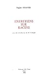 Revue Librairie A-G Nizet  / Entretiens sur Racine : Avec une introduction de R-C Knight