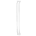 Dream Baby Tall Security Gate Extension - White (3.5")