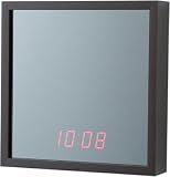 I.D.E.Ainternational ミラーLEDクロック(ACタイプ) LCW024-DW 6500