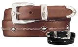 1 1/4 Brown Diamond Belt