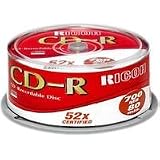 Review RICOH 790584 / Ricoh CD-R 52x 700MB/80min 25pk spindle