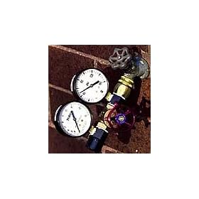 Dual Water Gauge - Pressure (PSI) and Flow (GPM) in One