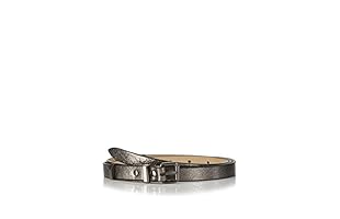 Marc by Marc Jacobs Cinturón Metallic Double Wrap (Antracita)