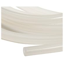 White Silicone Rubber Tubing, Food Grade