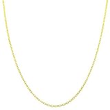 14 Karat Yellow Gold Filled 0.9-mm Long Cable Chain (20 Inch)