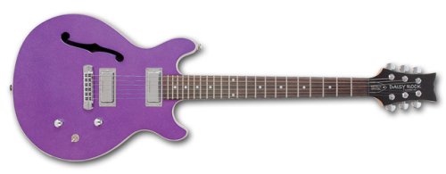 Daisy Rock Retro-H Special Guitar, Purple Passion