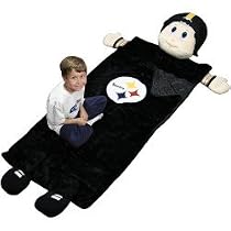 Pittsburgh Steelers Black Mascot Sleeping Bag