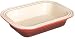 Le Creuset Stoneware 7 by 10-Inch Deep Dish Baker, Red