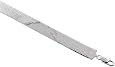 16 in. Sterling Silver 12.7mm Extra Wide Superflex Herringbone Necklace NICKEL FREE