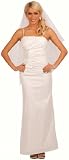 Strapless Fitted Style Gathered Decor Full Length Wedding Dress Bridal Gown