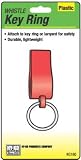 Hy-Ko #KC160 Plastic Whistle Key Ring