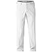 Adidas 2017 Puremotion Stretch 3-Stripes Pants Mens Golf Flat Front Trousers White/Black 32x30