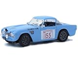 Review Jadi  / Diecast Model Triumph TR4 Rally (1962) in Light Blue