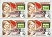 Image: Russian Russia Soviet Union Block of 4 Postage Stamps Mail Processing Letter Sorting Machine Issued 16 Nov 1977 MNH