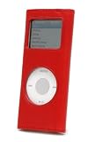 SEPIACE Leather Wrap for iPod nano 2nd gen. レッド/