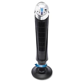 Honeywell HY108 - QuietSet 8-Speed Whole Room Tower Fan, Black by Honeywell