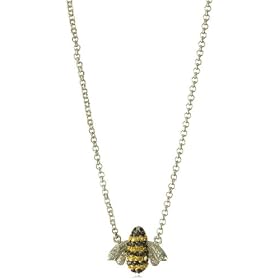 nOir Novelty Bee Pendant Necklace
