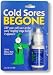 Cold Sores Begone® 0.5 Fl Oz from Robin Barr Enterprises Ingredients:Allantoin, Glycerin, Deionized Water, Extracts of Lemon Balm, Echinacea, and Golden Seal Root, Aloe Vera Gel, Methylparaben, Natural Mint Flavor. Suggested Use:Wash hands thoroughly. Pour a drop or two to index finger, and apply directly to area where warning symptom is occurring. If the sore has erupted, apply several times a day until healed. If cold sores occasionally occur during the night while asleep, considering applying to lips every night before bedtime. If dental visits trigger a cold sore, consider applying to the lips prior to dental work. If over exposure to the sun often triggers an eruption, use a lip balm with sunscreen, followed by application of Cold Sores Begone.UPC: 606705010001