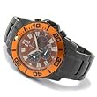 Adee Kaye Men's Sea Marine Black IP Chronograph Watch Model AK-4013-MGM4