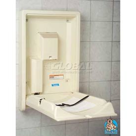 Click here for Koala Kare� Vertical Baby Changing Table - Cream prices