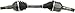 A1 Cardone 60-1560 Remanufactured CV Drive Axle, 1 Pack