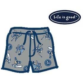 Life is good Pajama Shorts for Boys