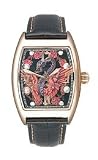 Christian Audigier Intensity Series Rose Bird Cage Black Dial Women's Watch #INT310