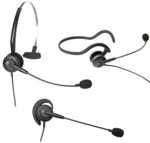 VXi Tria V DC Convertible Headset. VXI TRIA V DC HEADSET PH-HD. Mono - Quick Disconnect - Wired - 300 Ohm - 20 Hz-15 kHz - Gold Plated - Over-the-ear, Behind-the-neck, Over-the-head - Monaural SNR - Semi-open - Noise Cancelling, Electret Microphone