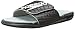 Speedo Women's Exsqueeze Me Rip All Purpose Slide Sandal,Black/High Rise,8 M US