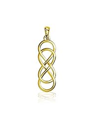 Small Double Infinity Symbol Charm, Best Friends Forever Charm, Sisters Charm, 4.5mm x 13.5mm