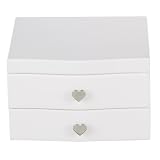 Target Chest With Heart Pulls - White