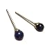 Sodalite Gemstone Stud Earrings, 4mm