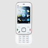 TV86 TV Quad Band Dual Card Bluetooth Touch Screen Cell Phone White (2GB TF Card)