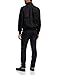 Calvin Klein Men's Faux Leather Bomber Coat