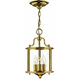 Hinkley Lighting 3470PB Foyer Lantern - Gentry Polished Brass (3 x 60 Watt) Traditional Lights