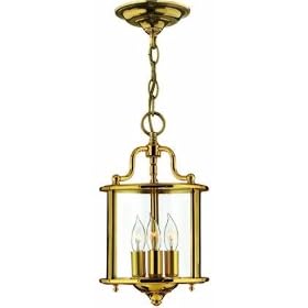 Hinkley Lighting 3470PB Foyer Lantern - Gentry Polished Brass (3 x 60 Watt) Traditional... by Hinkley